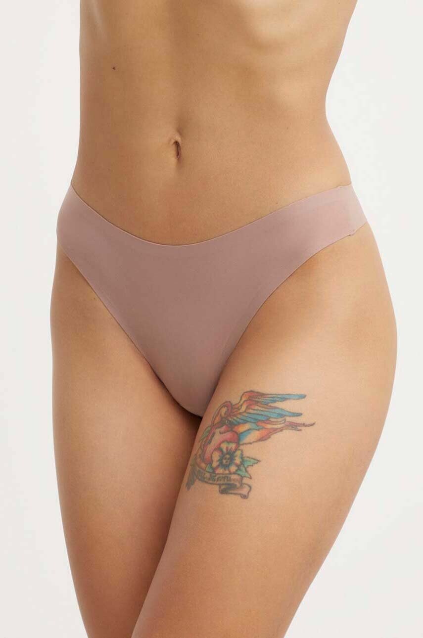 Chantelle tanga culoarea roz, C26490