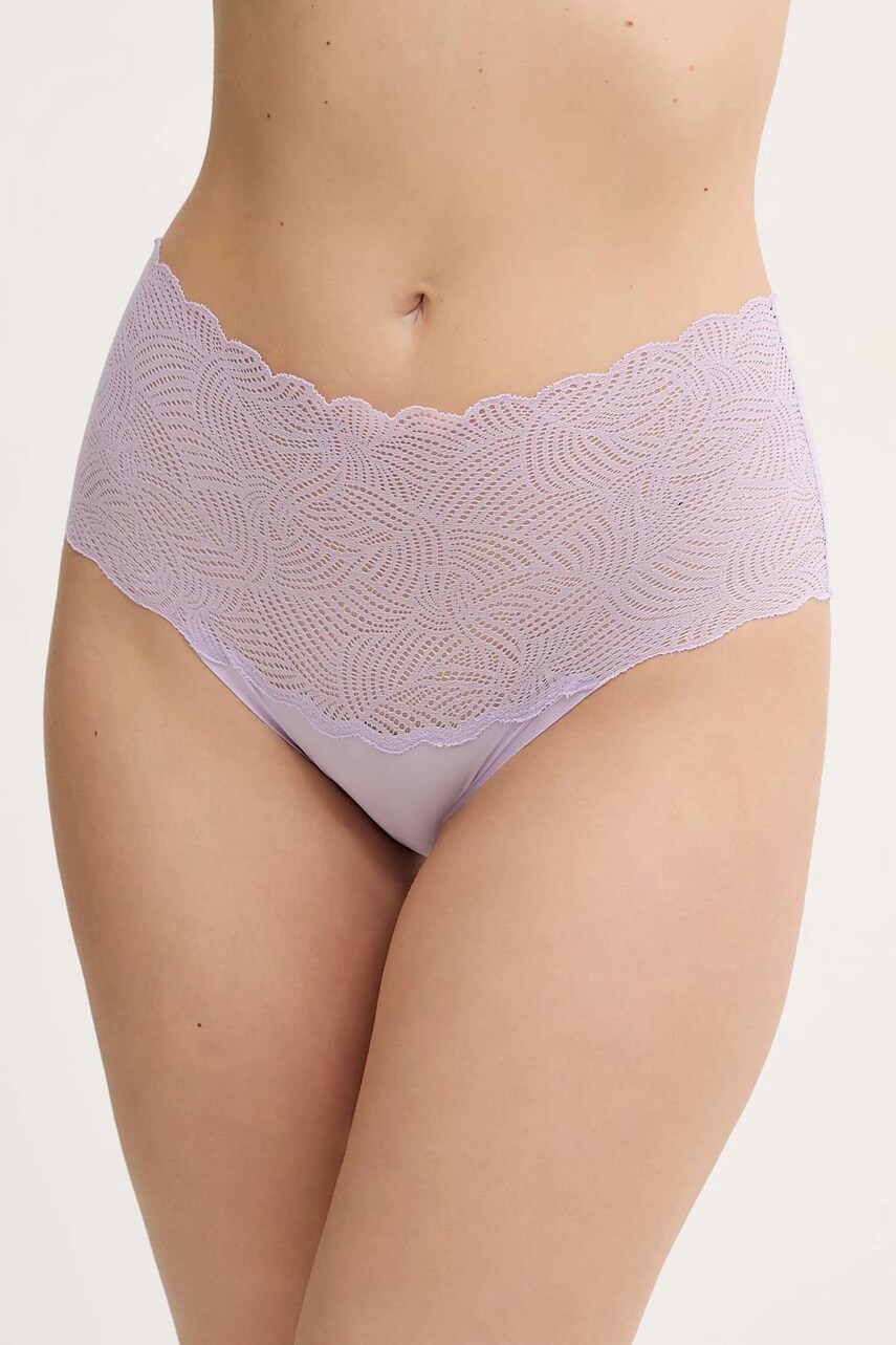 Chantelle chiloti culoarea violet, C11G80