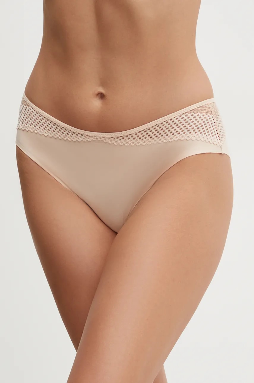 Chantelle chiloti culoarea bej, C22AB0