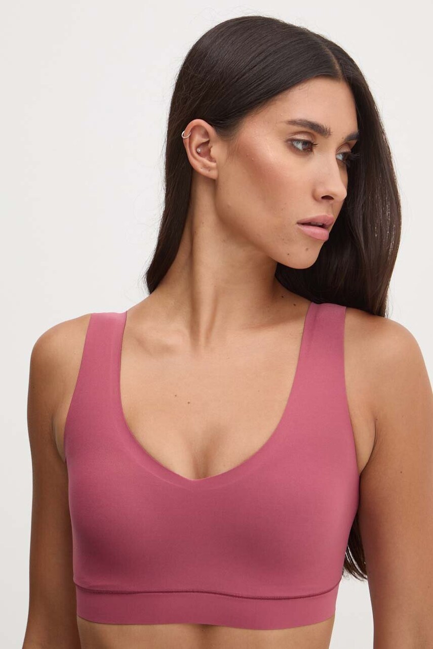 Chantelle sutien culoarea roz, neted, C16A10