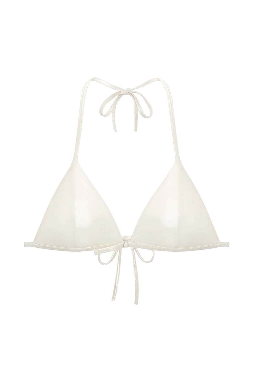 GOD SAVE QUEENS sutien de baie CICADA TOP culoarea bej, cupa moale, GSQ-137-210