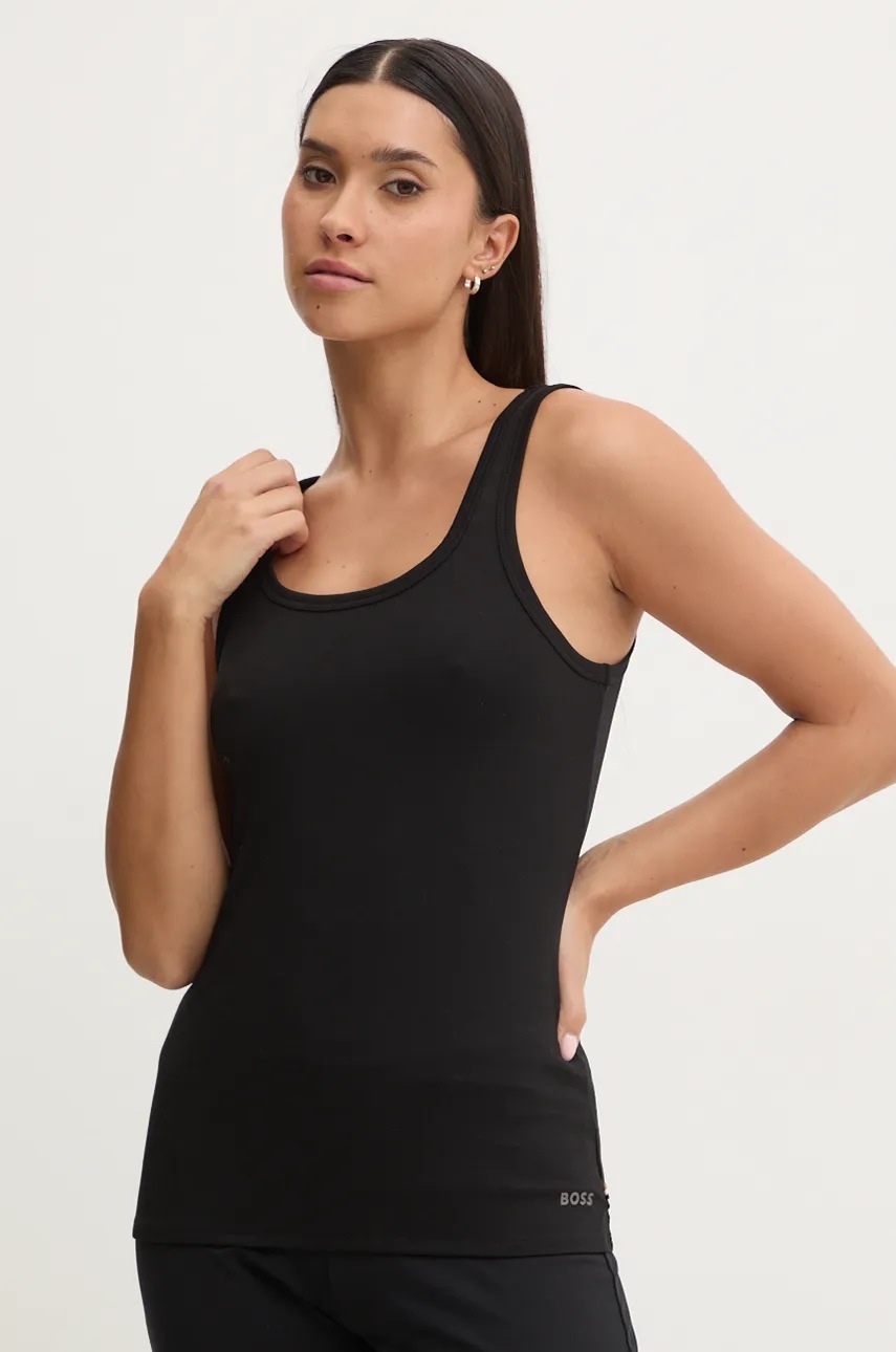 BOSS top lounge culoarea negru, 50527248