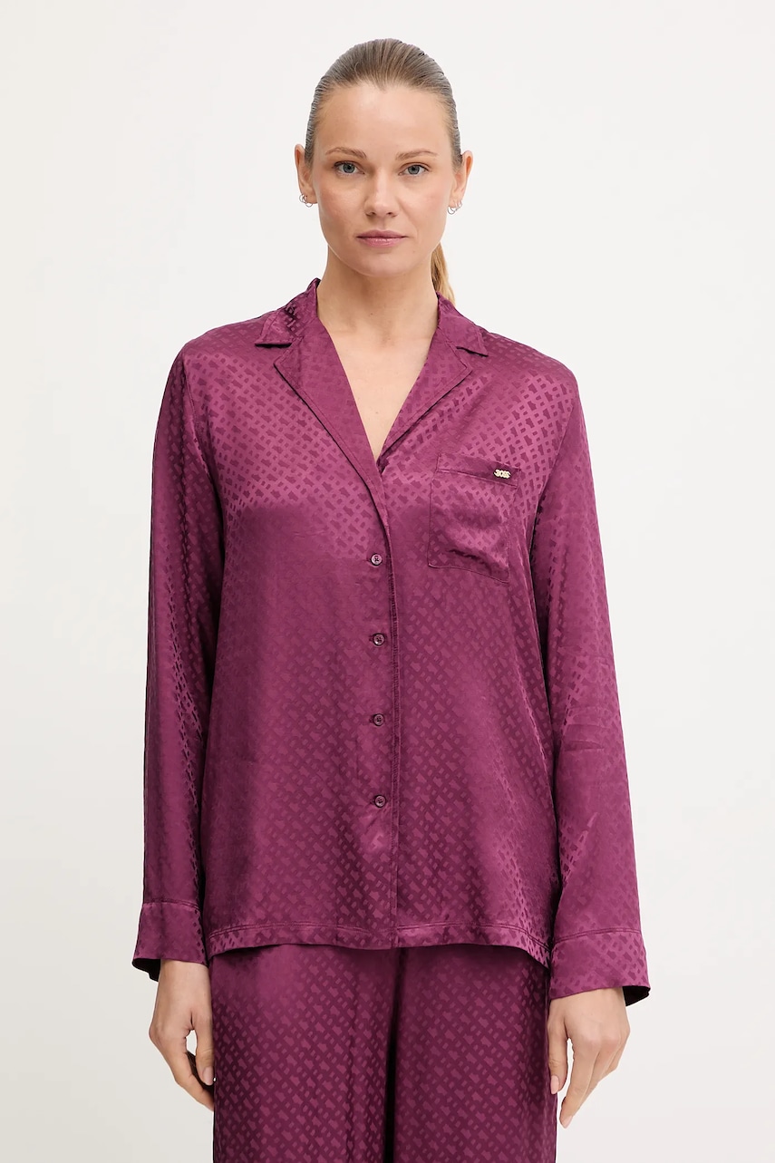 BOSS cămașă de pijama culoarea negru, 50527255