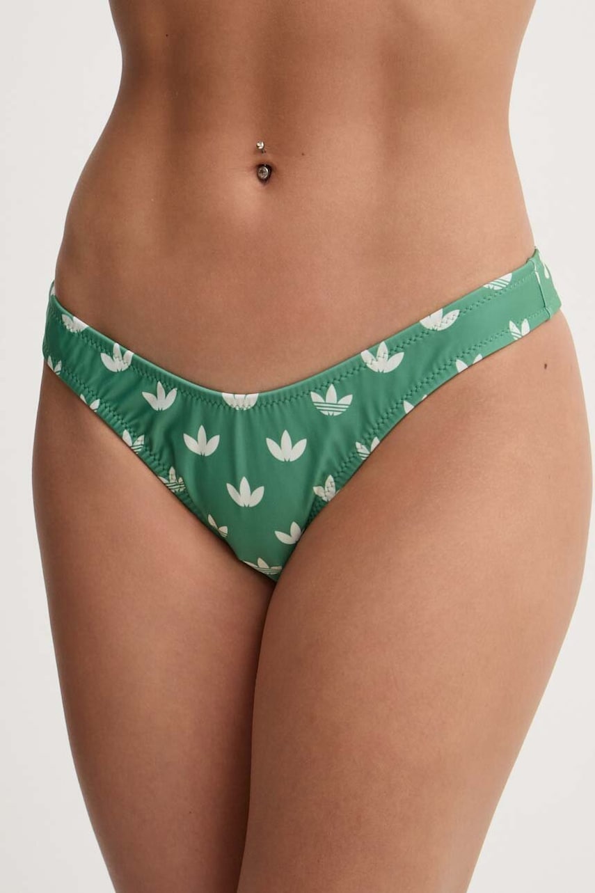 adidas Originals chiloti de baie culoarea verde, IY1558