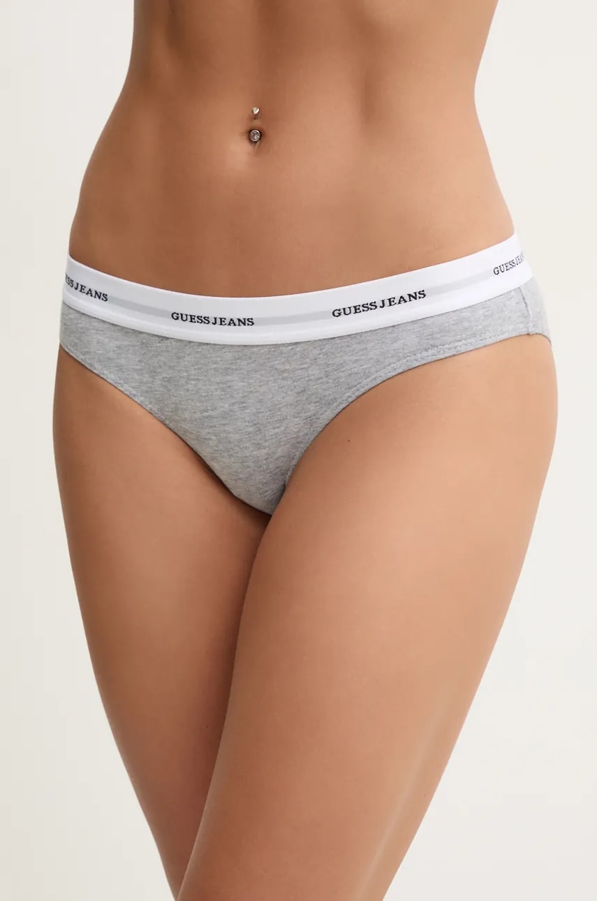 

Бикини Guess Jeans в сиво W4BZ30 KBBU1, Сив