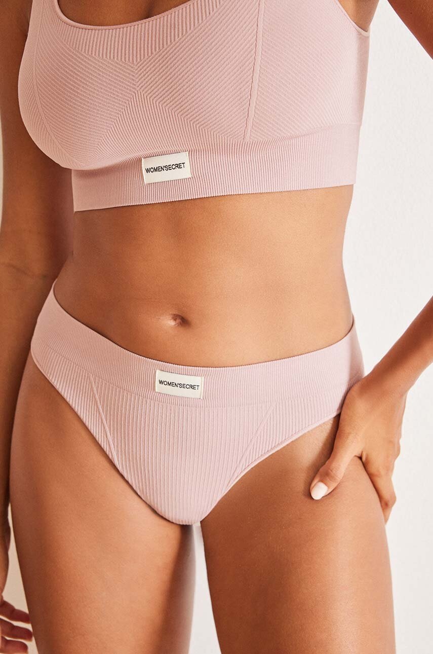 

Прашки women'secret SEAMLESS 1 в розово 5128082, Розов