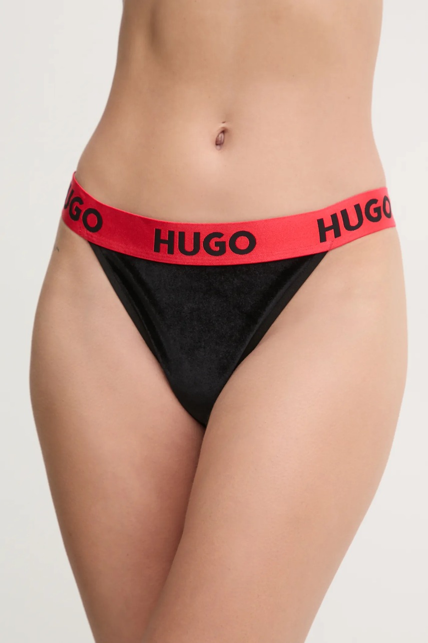 

Прашки HUGO в черно 50527163, Черен