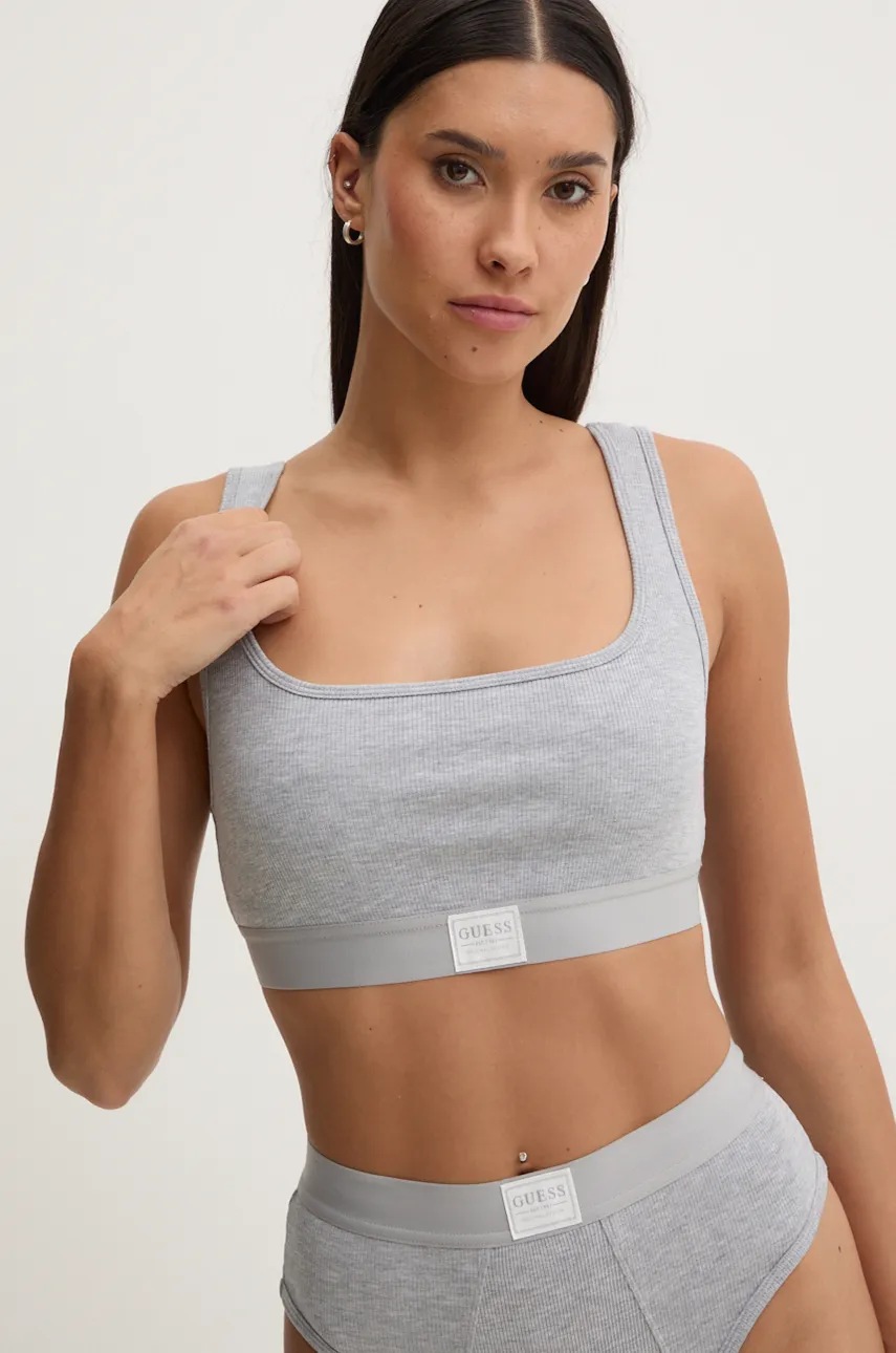 

Сутиен Guess TESSA в сиво с изчистен дизайн O4BP00 KCDA2, Сив