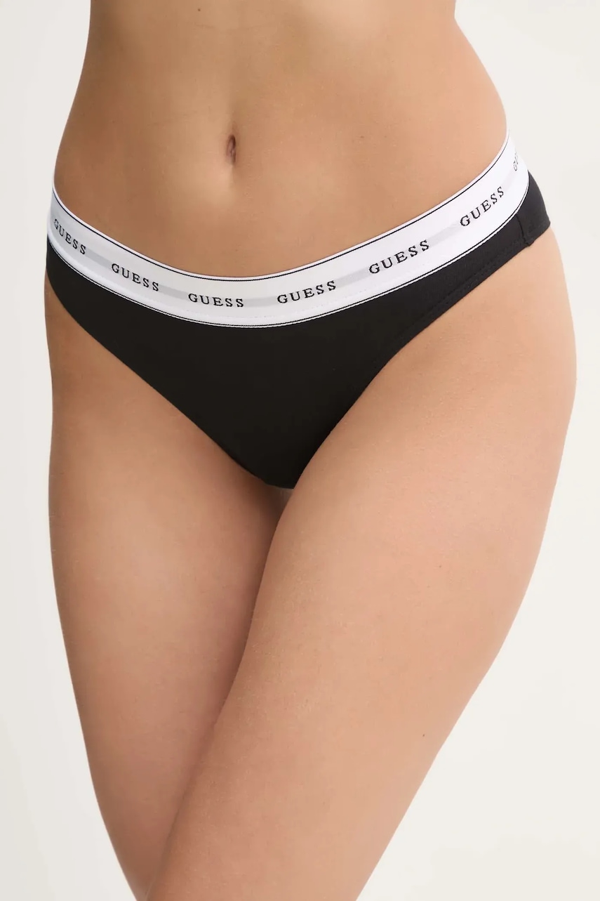 

Бикини тип бразилиана Guess CARRIE в черно O4BE13 KBBU1, Черен