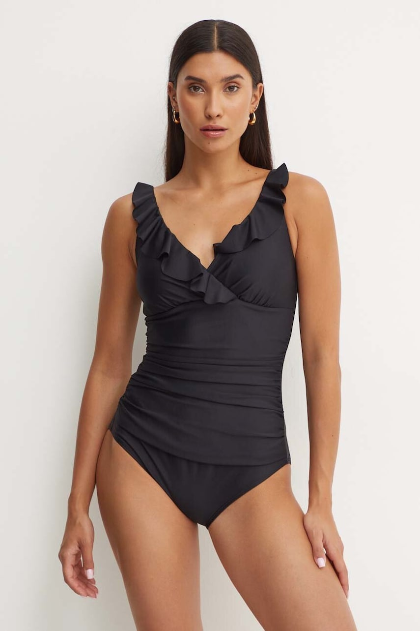 Aqua Speed costum de baie dintr-o bucată culoarea negru, cupa rigidizata, LYDIA Aqua Speed costum de baie dintr-o bucată culoarea negru, cupa rigidizata, LYDIA