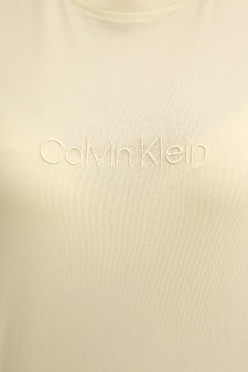 Βαμβακερό lounge t-shirt Calvin Klein Underwear χρώμα: μαύρο, 000QS7328E φωτογραφία