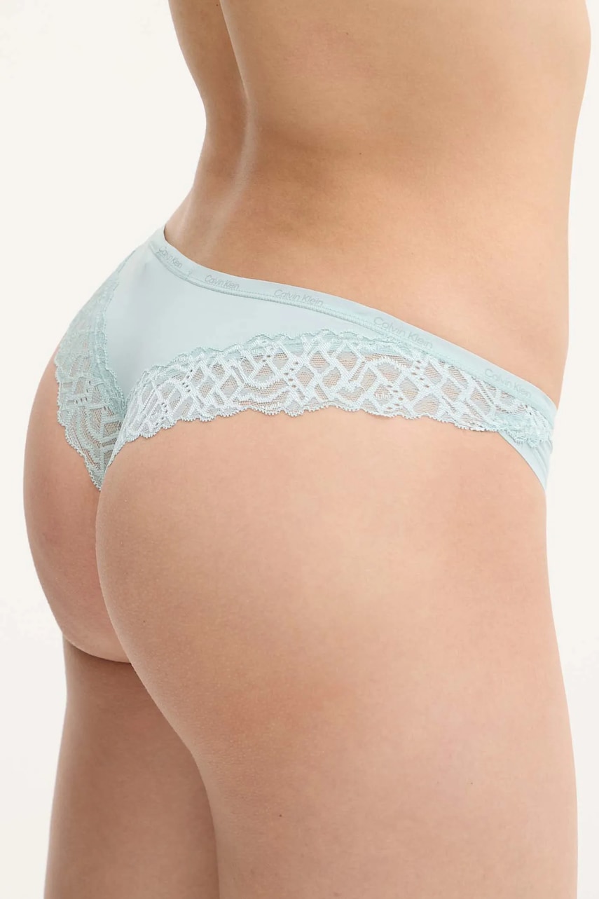 Бразилианы Calvin Klein Underwear цвет бирюзовый 000QF7829E Бразилианы Calvin Klein Underwear цвет бирюзовый 000QF7829E