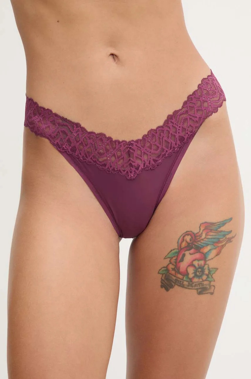 

Бикини Calvin Klein Underwear в розово 000QF7838E, Бордо