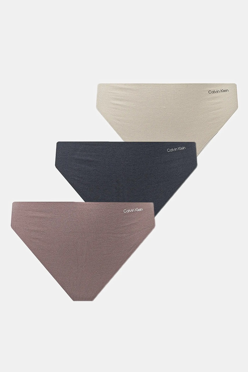 

Прашки Calvin Klein Underwear (3 броя) в бежово 000QD5219E, Бежов
