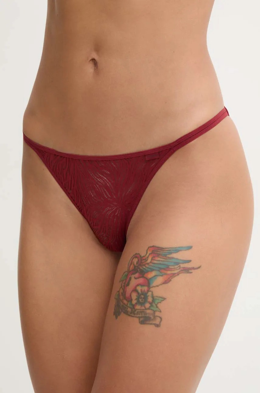 

Бикини Calvin Klein Underwear в червено 000QF7105E, Червен
