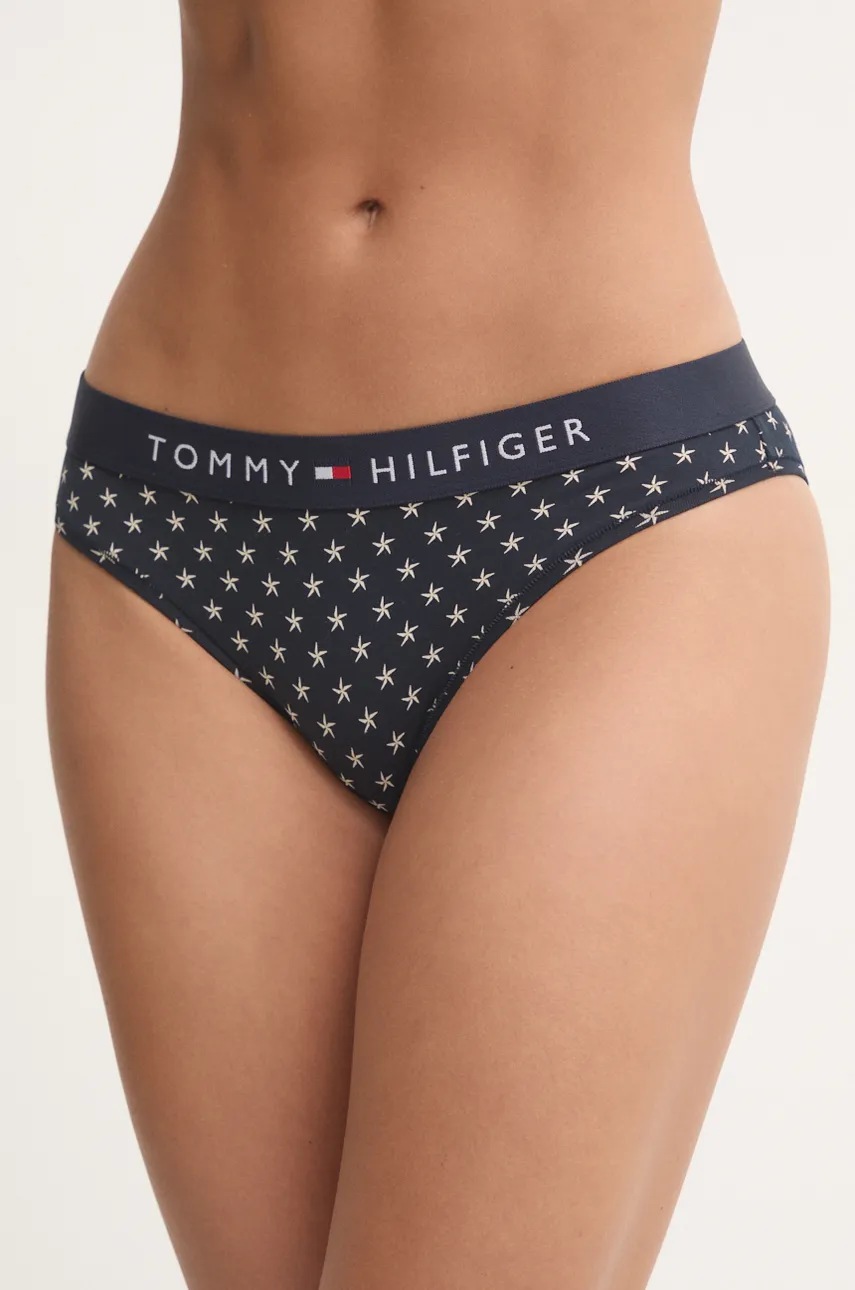 

Бикини Tommy Hilfiger в тъмносиньо UW0UW04220, Тъмносин
