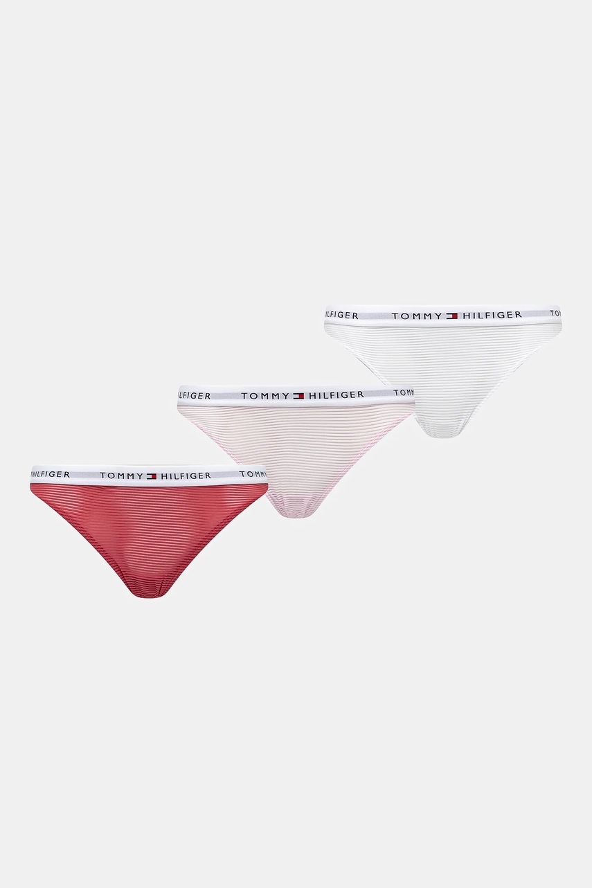 

Бикини Tommy Hilfiger (3 чифта) UW0UW05531, Многоцветен