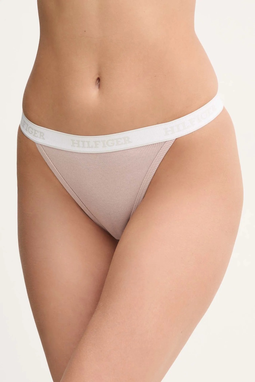 

Бикини Tommy Hilfiger в розово UW0UW05538, Розов