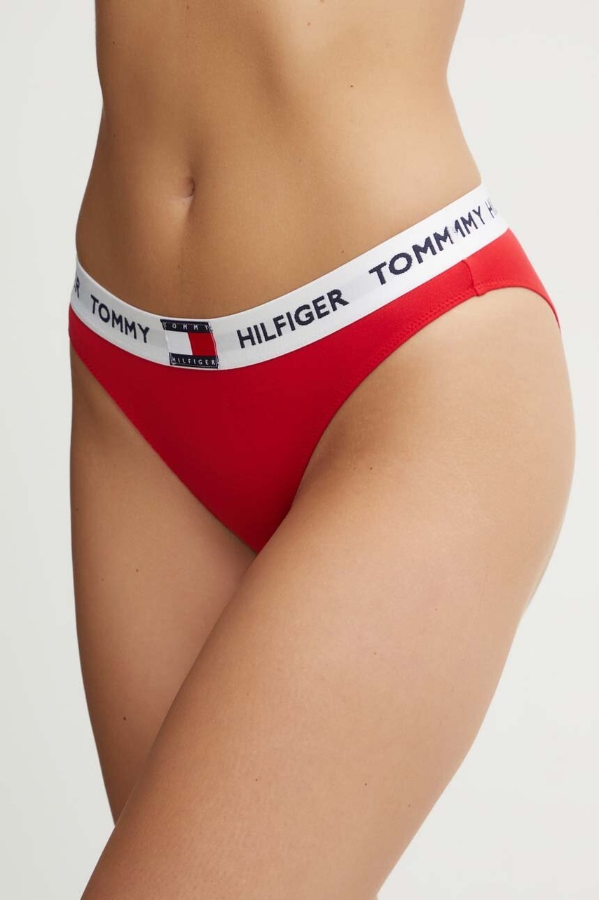 

Бикини Tommy Hilfiger в червено UW0UW05617, Червен