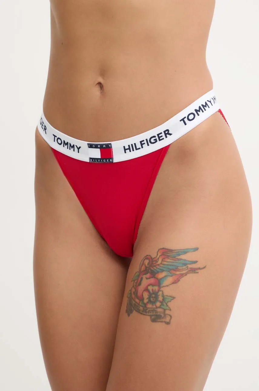 

Бикини Tommy Hilfiger в червено UW0UW05622, Червен