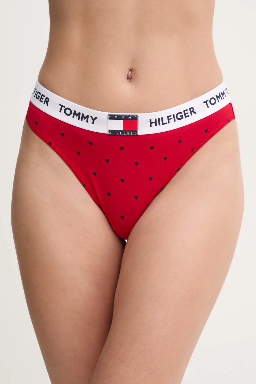 

Прашки Tommy Hilfiger в червено UW0UW05656, Червен