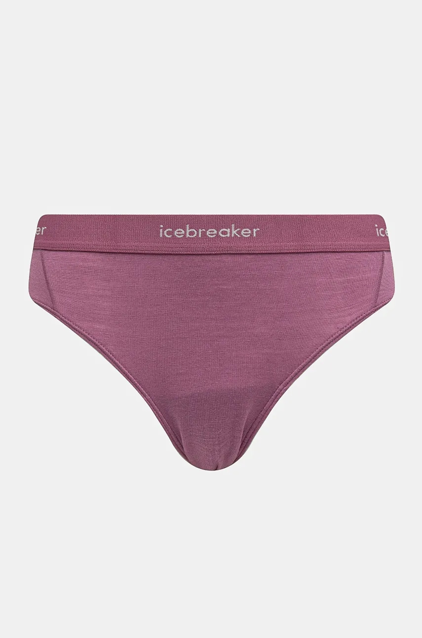 Icebreaker lenjerie functionala Merino Blend 125 Cool-Lite Sprite Hipster culoarea roz, IB0A572502V1