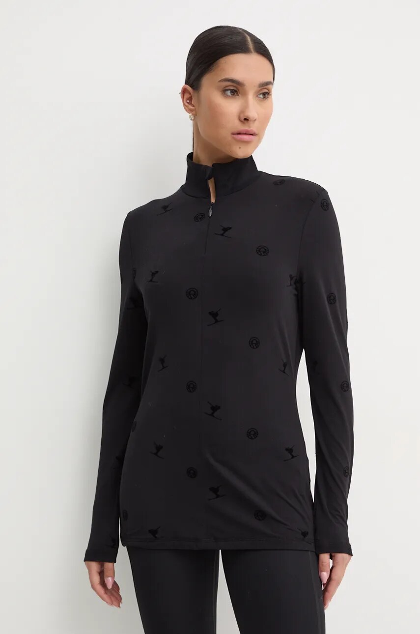 Sportalm longsleeve funcțional Helsinki culoarea negru, 1823004690