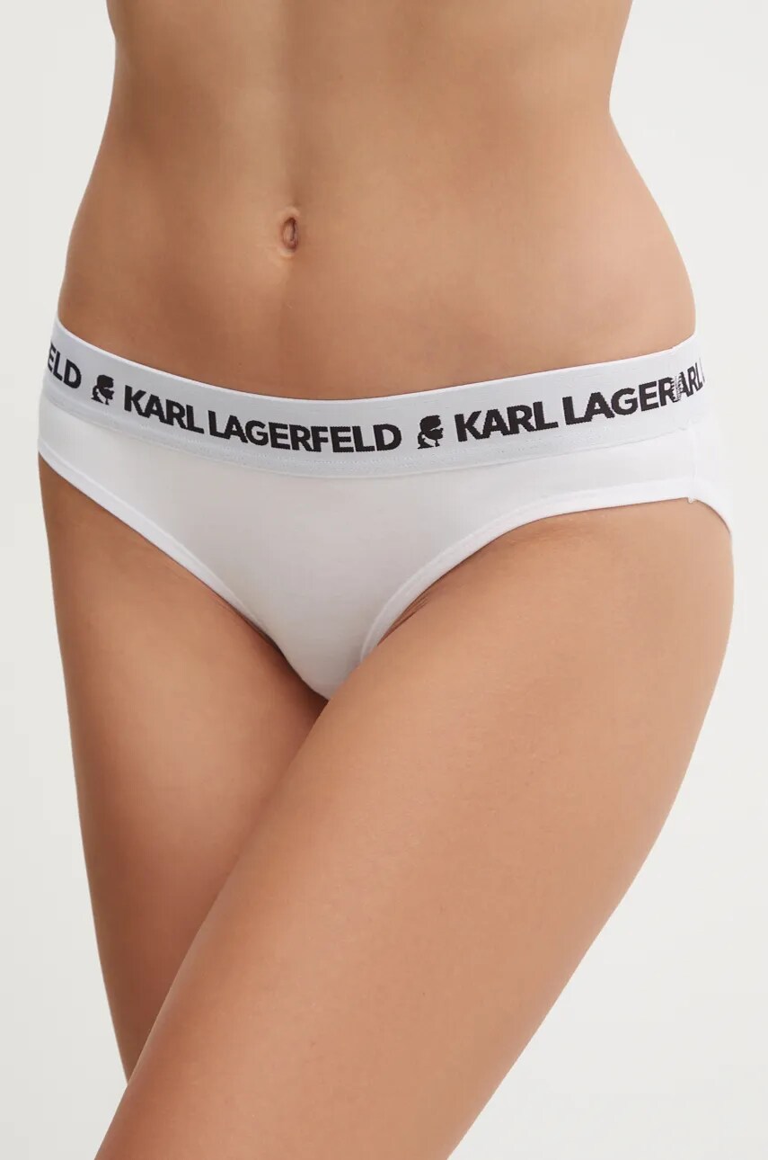 Karl Lagerfeld chiloti 3-pack culoarea alb, 246W2112