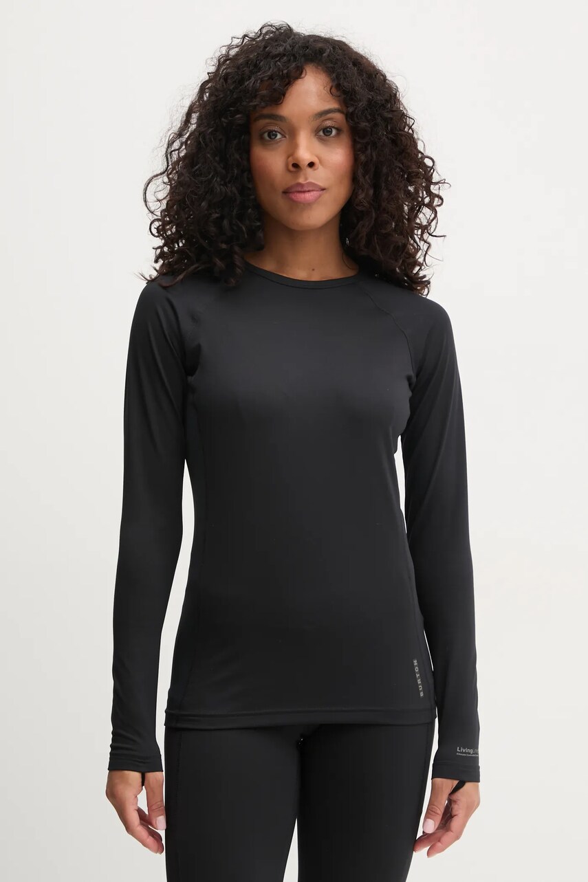 Burton longsleeve funcțional Midweight X Base Layer culoarea negru, 221951