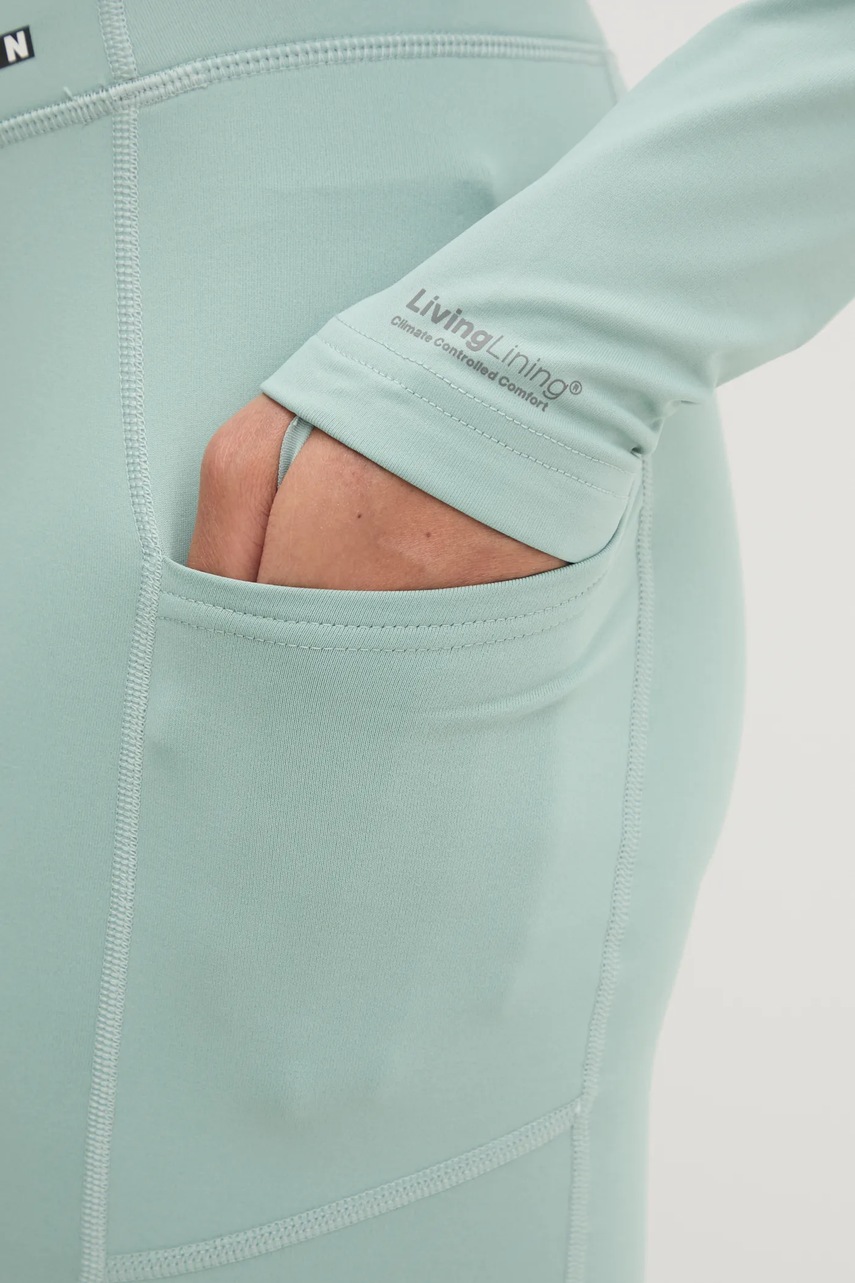 Ισοθερμικό κολάν Burton Heavyweight X Base Layer χρώμα: τιρκουάζ, 222201 φωτογραφία