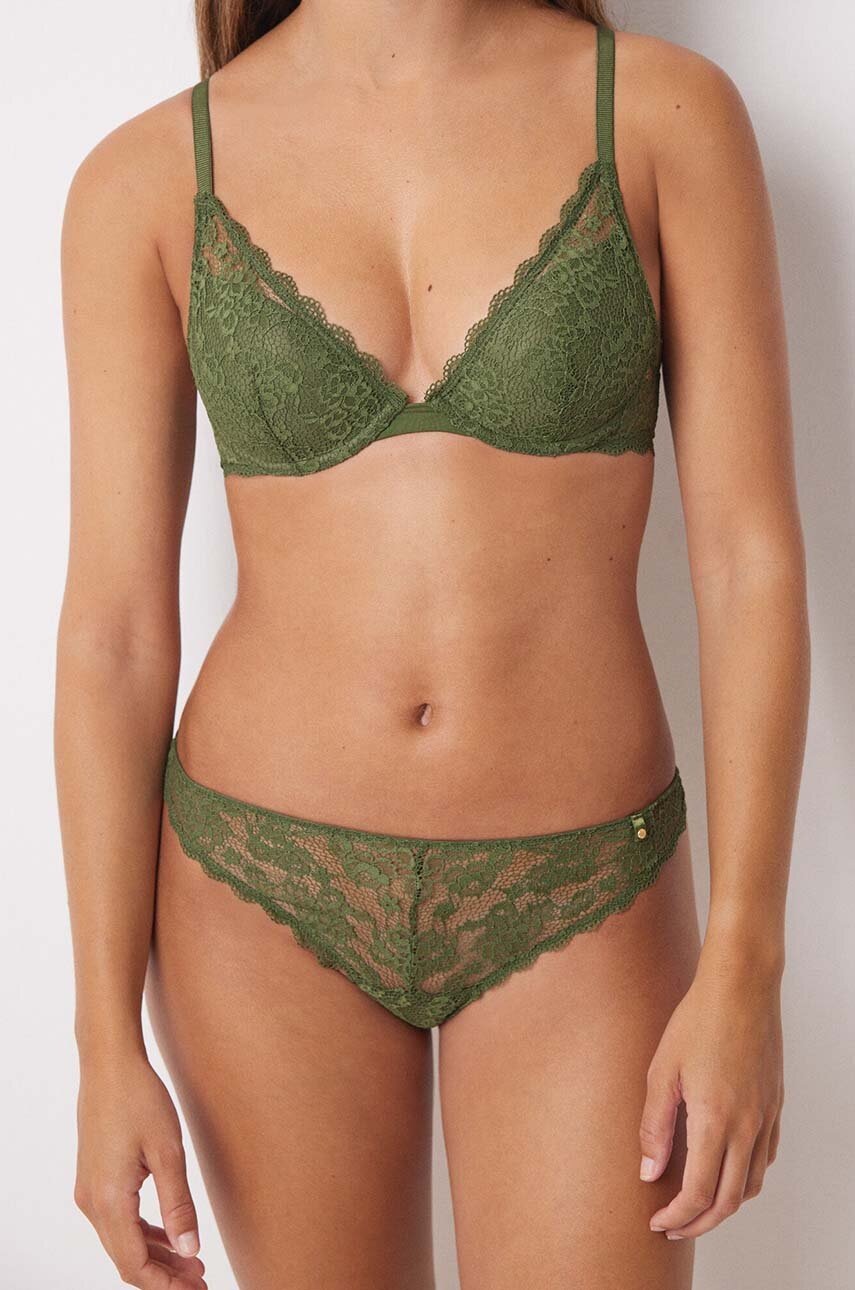 

Бикини тип бразилиана women'secret FEMININE TRENDY в зелено 4218736, Зелен