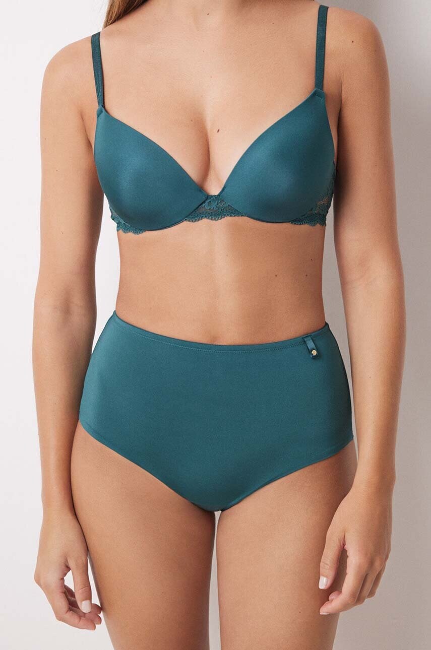 women\'secret chiloti FEMININE TRENDY culoarea verde, 4218721