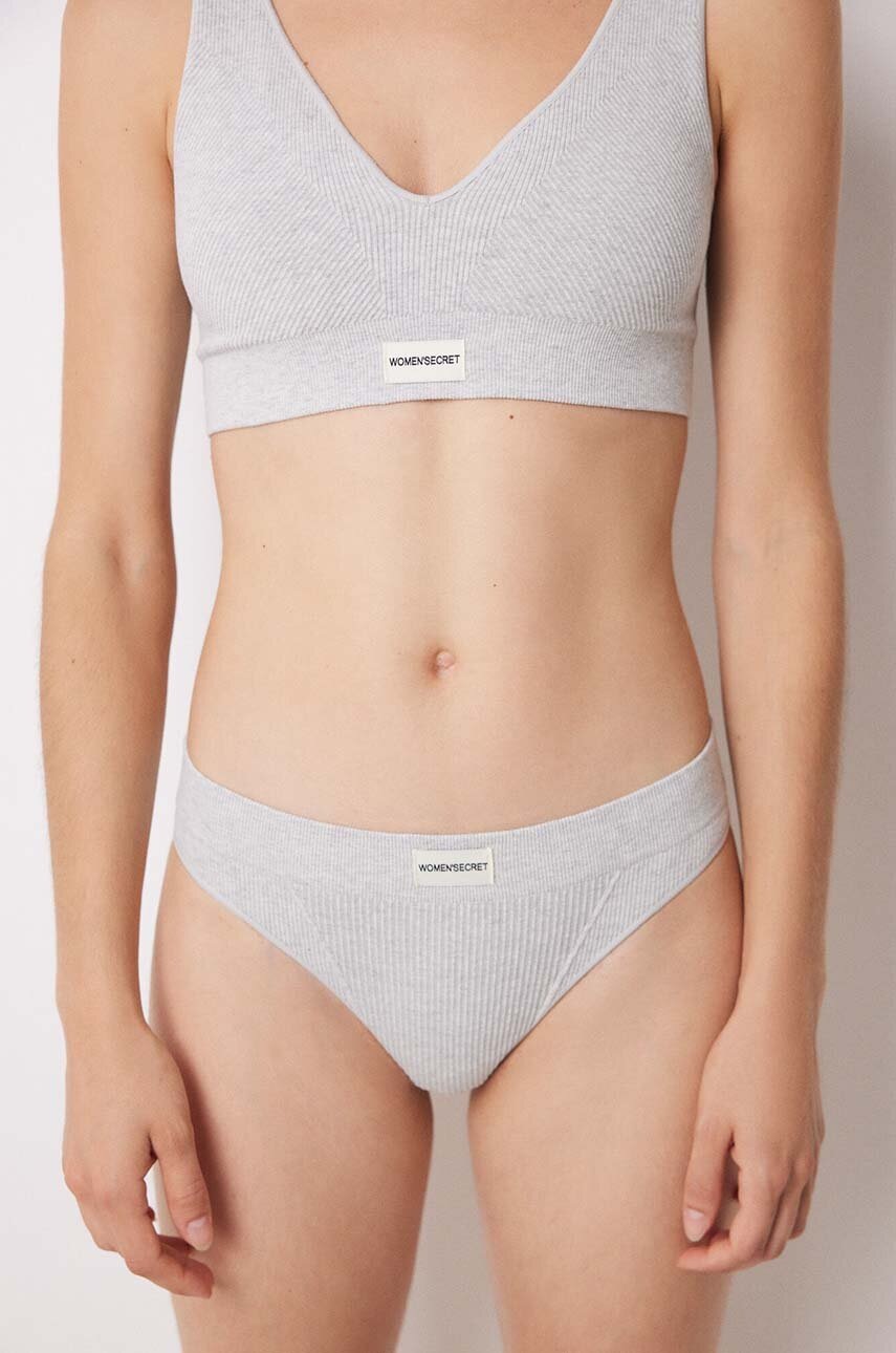 

Прашки women'secret SEAMLESS 2 в сиво 5128085, Сив
