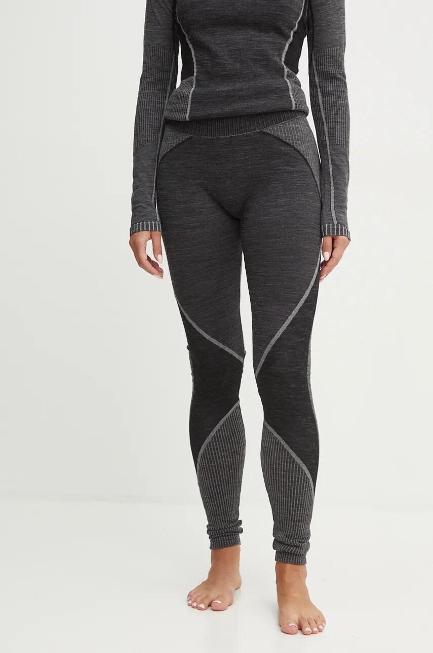 LA Sportiva jambiere funcționale Wool70 Tech culoarea gri, M60900907