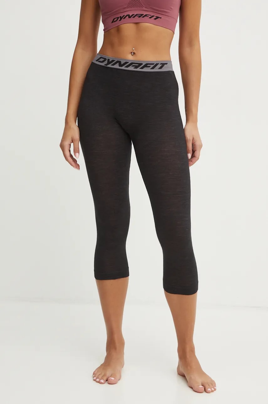 Dynafit jambiere funcționale Tour light Merino culoarea negru, 08.0000071387