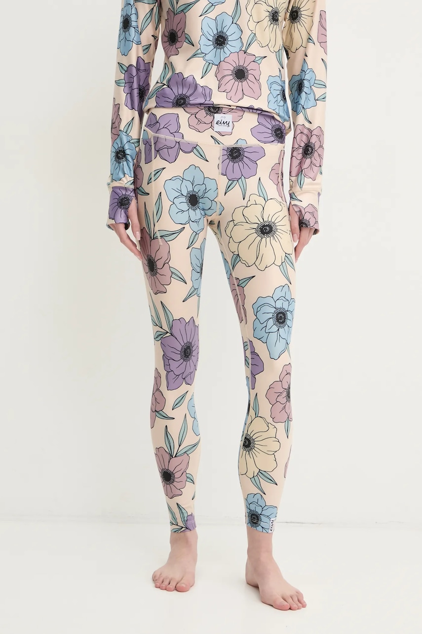 Eivy jambiere funcționale Pocket Tights culoarea bej, A00402121