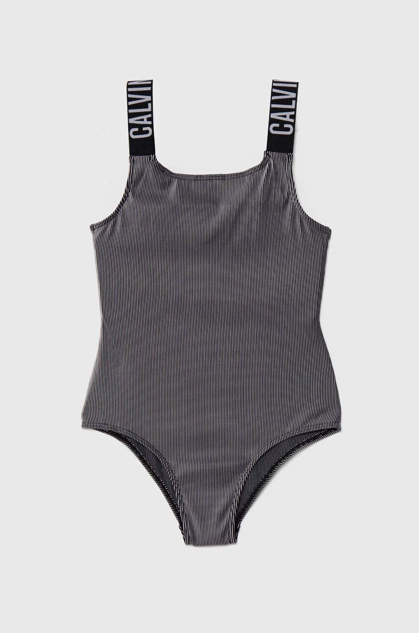 

Детски цял бански Calvin Klein Jeans в черно KY0KY00089, Черен