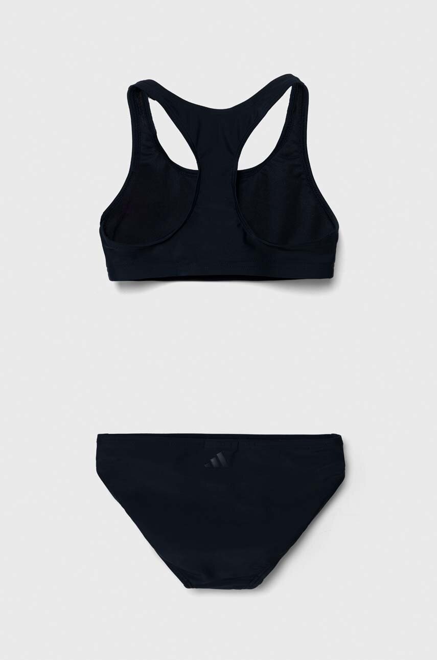 Детский раздельный купальник adidas Performance BIG BARS BIK GY цвет синий IV9849