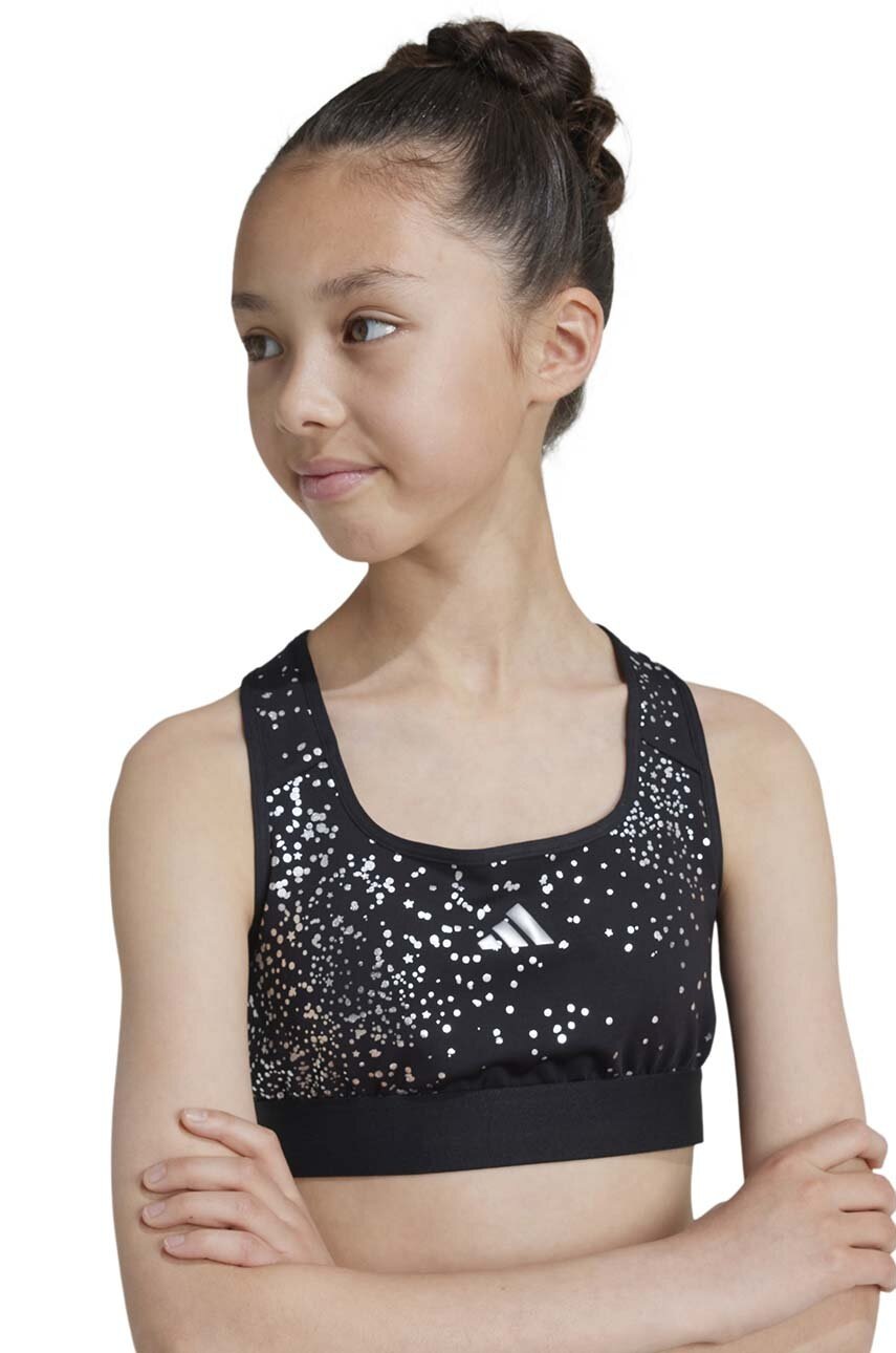 Детский спортивный бюстгальтер adidas JG PWR GL BRA Детский спортивный бюстгальтер adidas JG PWR GL BRA