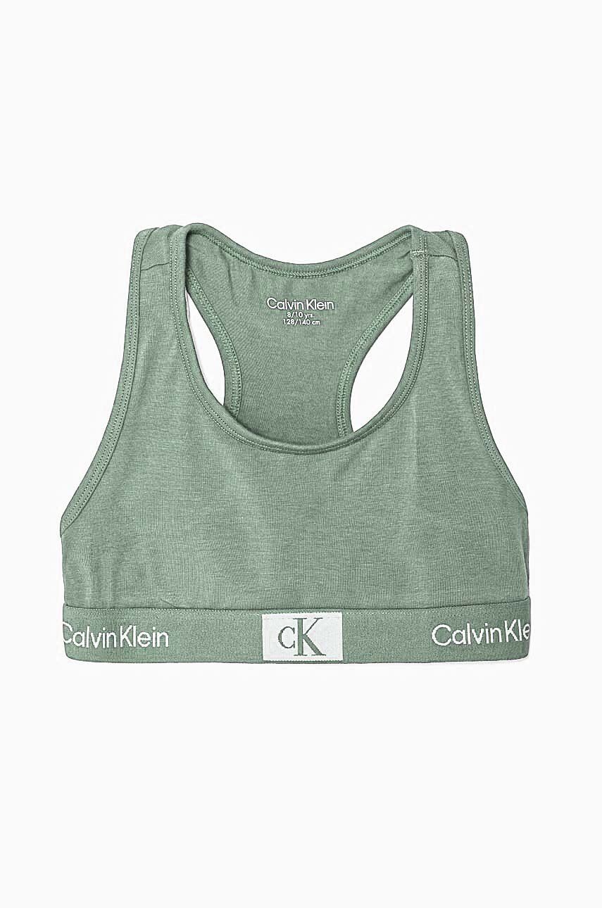 Dječji Grudnjak Calvin Klein Underwear 3-pack Boja: Zelena, G80G800698