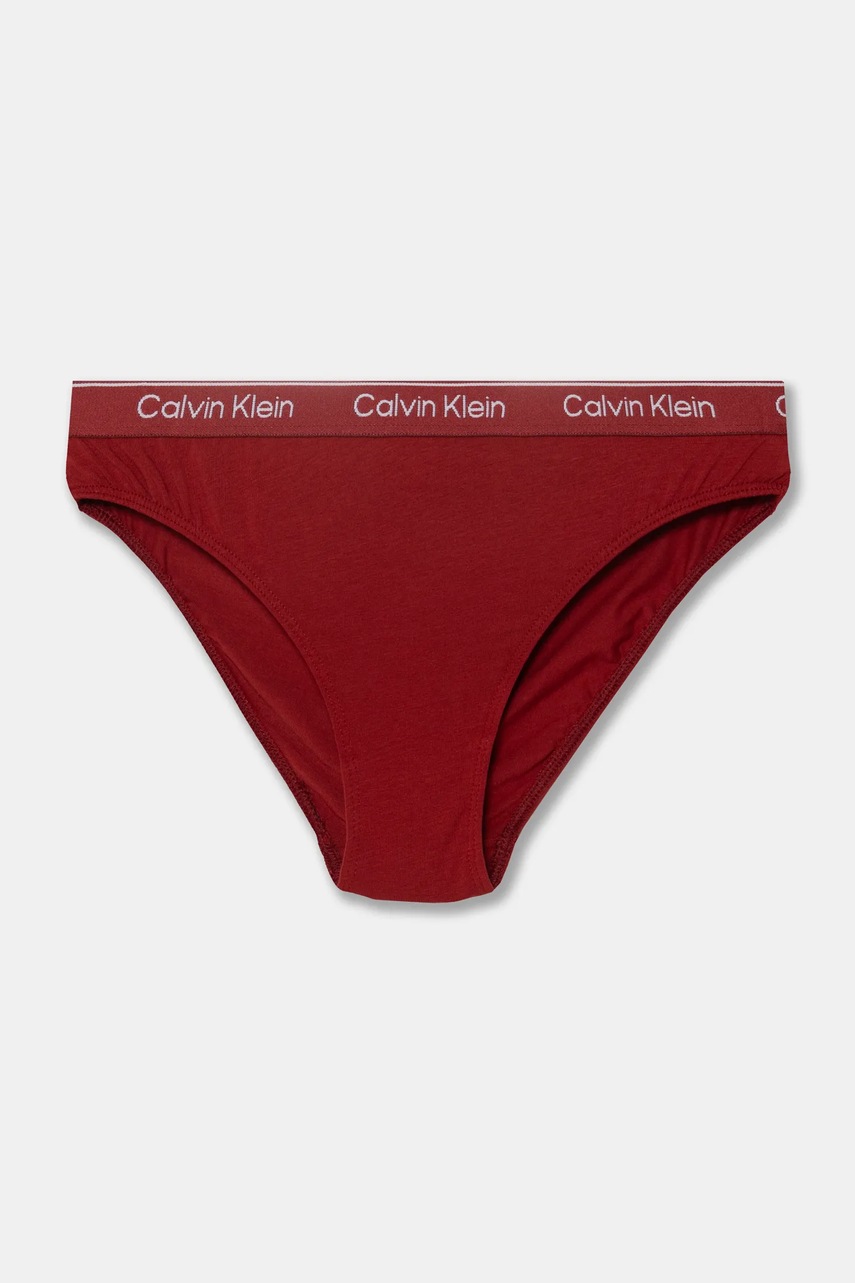 Детские трусы Calvin Klein Underwear 2 шт цвет бордовый G80G800711