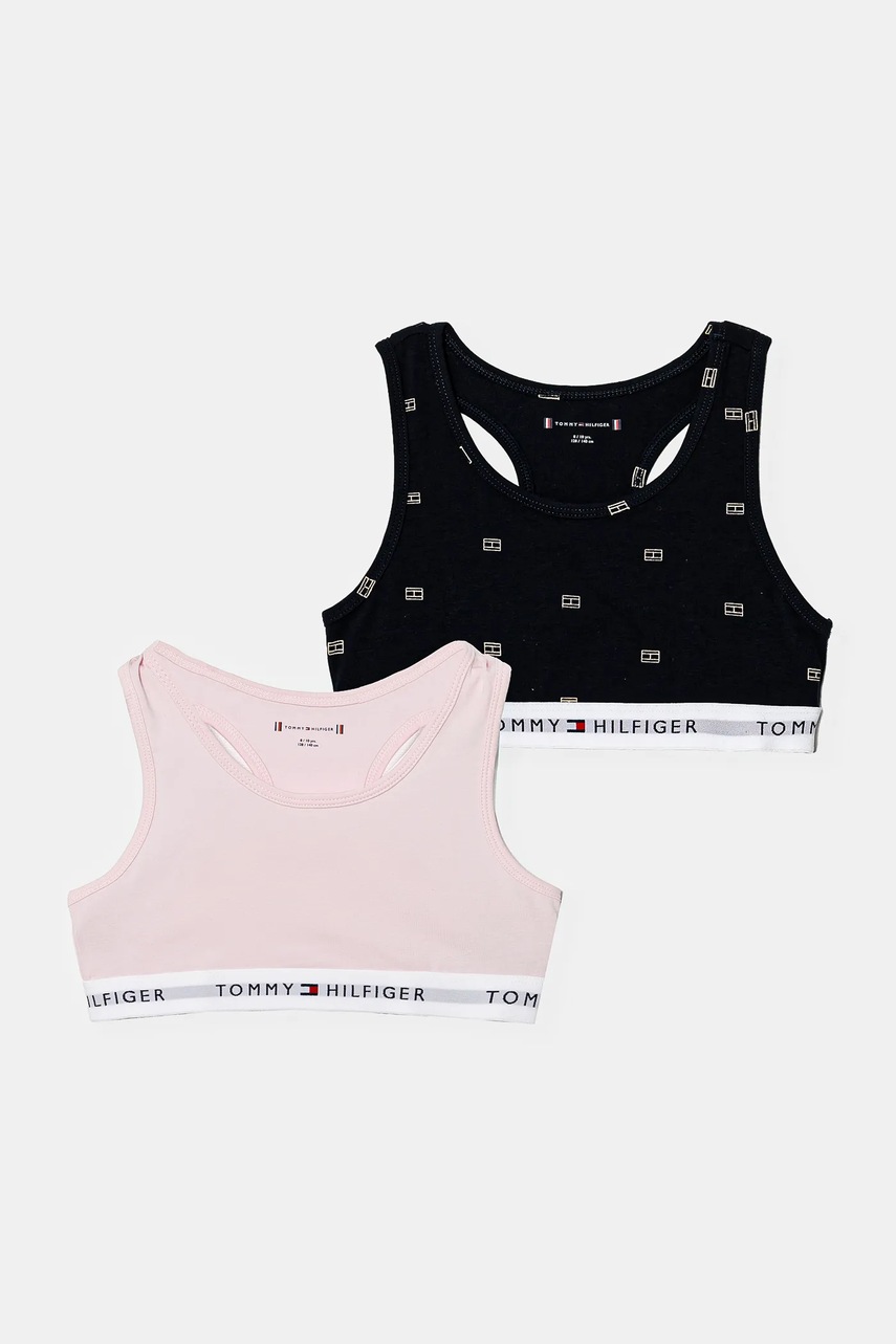 

Детски сутиен Tommy Hilfiger (2 броя) в розово UG0UG00749, Розов