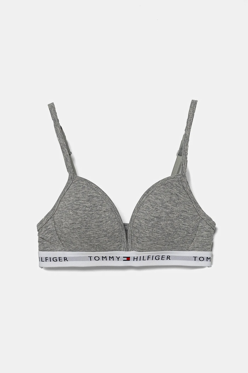 

Детски сутиен Tommy Hilfiger в сиво UG0UG00772, Сив