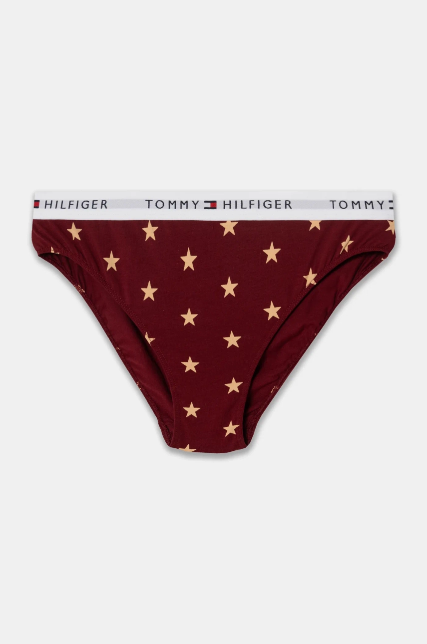 Otroške Spodnje Hlače Tommy Hilfiger 2-pack Bordo Barva, UG0UG00751