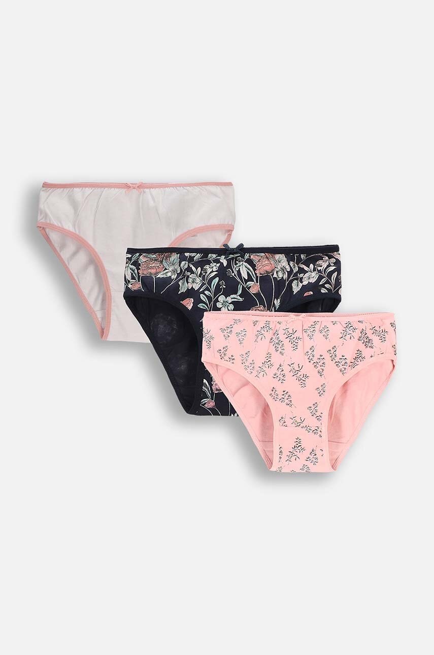Coccodrillo chiloți din bumbac pentru copii culoarea bej, PANTS