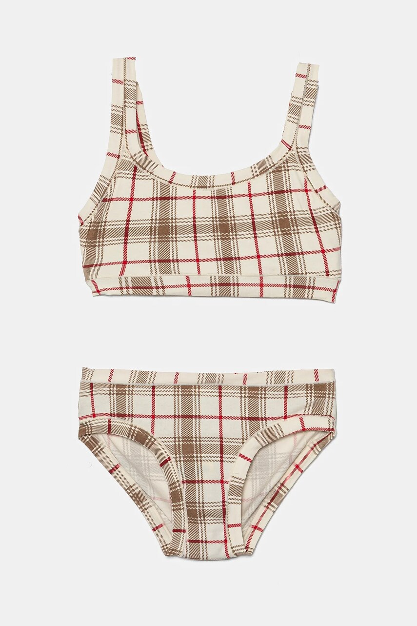 United Colors of Benetton compleu copii culoarea bej, 3LFC0K02H