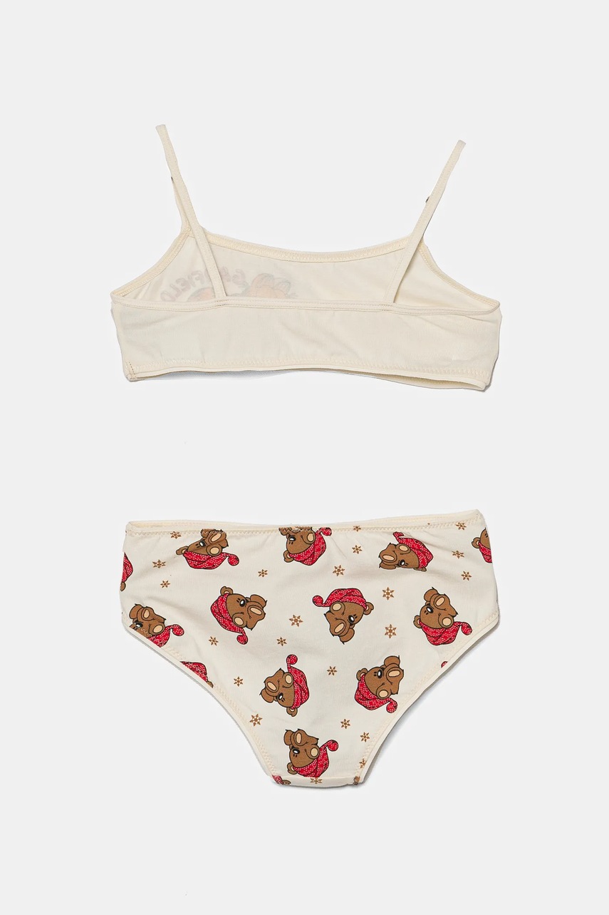 Детский комплект United Colors of Benetton цвет бежевый 32IM0K02I