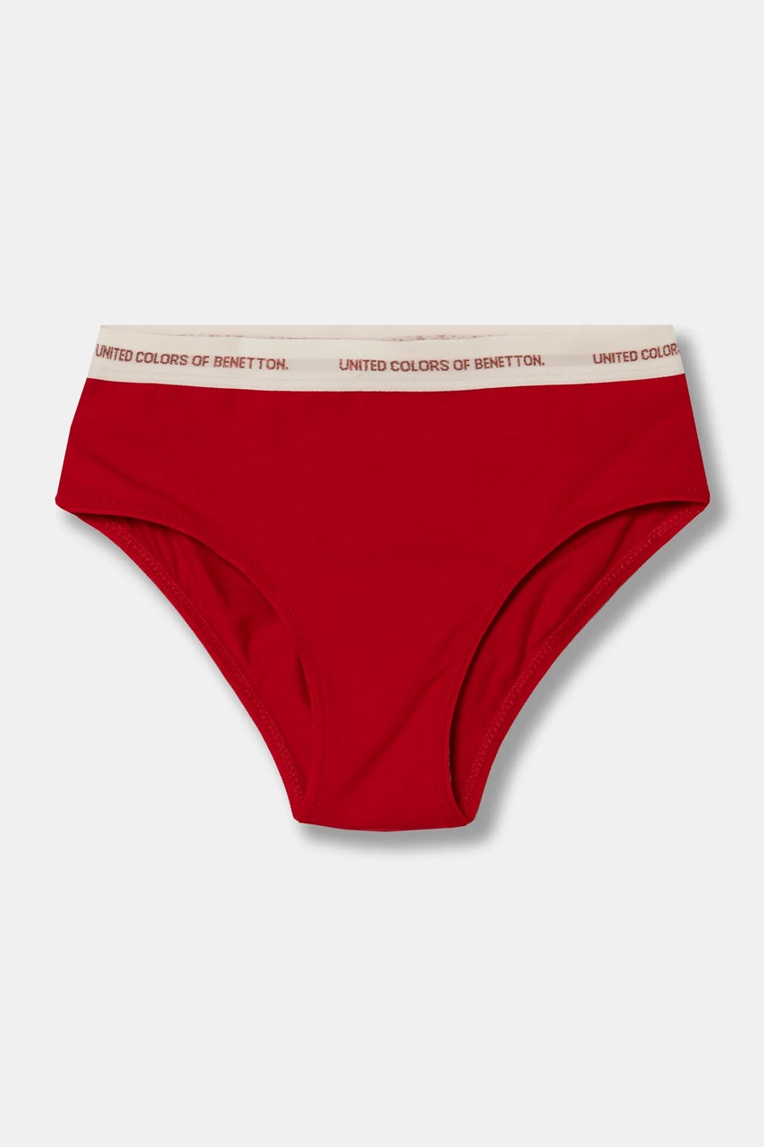 United Colors of Benetton chiloti copii culoarea rosu, 32IM0S028
