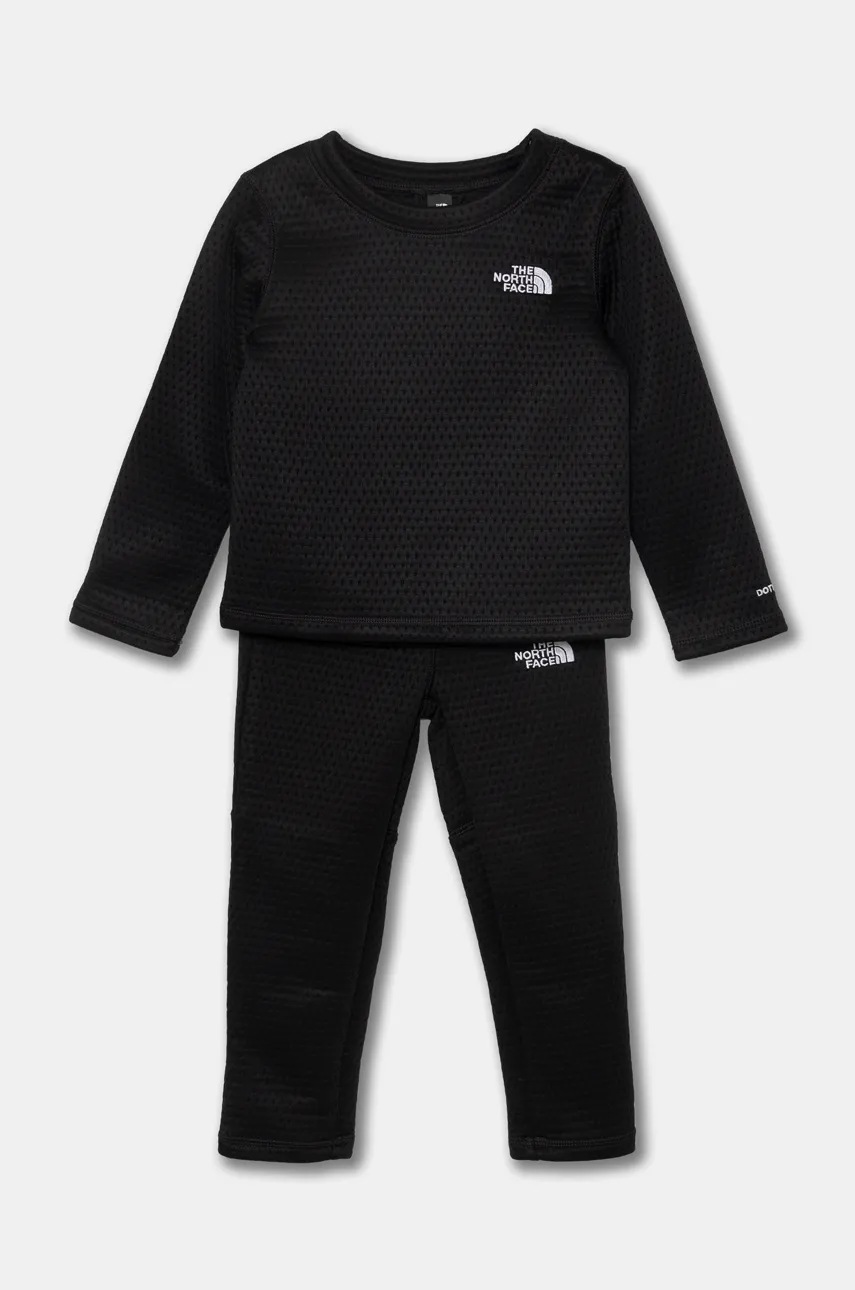 

Комплект детско функционално бельо The North Face DOTKNIT THERMAL SET в черно NF0A88VTJK31, Черен