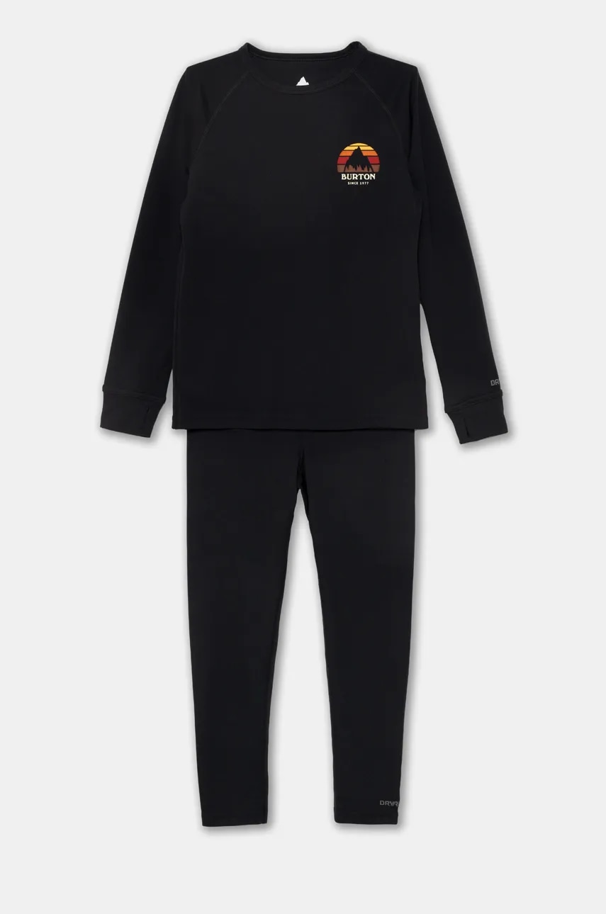 Burton lenjerie de corp funcțională pentru copii culoarea negru, 132111